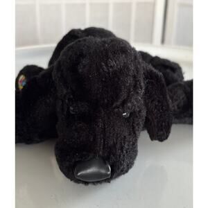 Ganz Webkinz  Black Lab Plush Stuffed Animal Toy Dog‎ Puppy  EUC